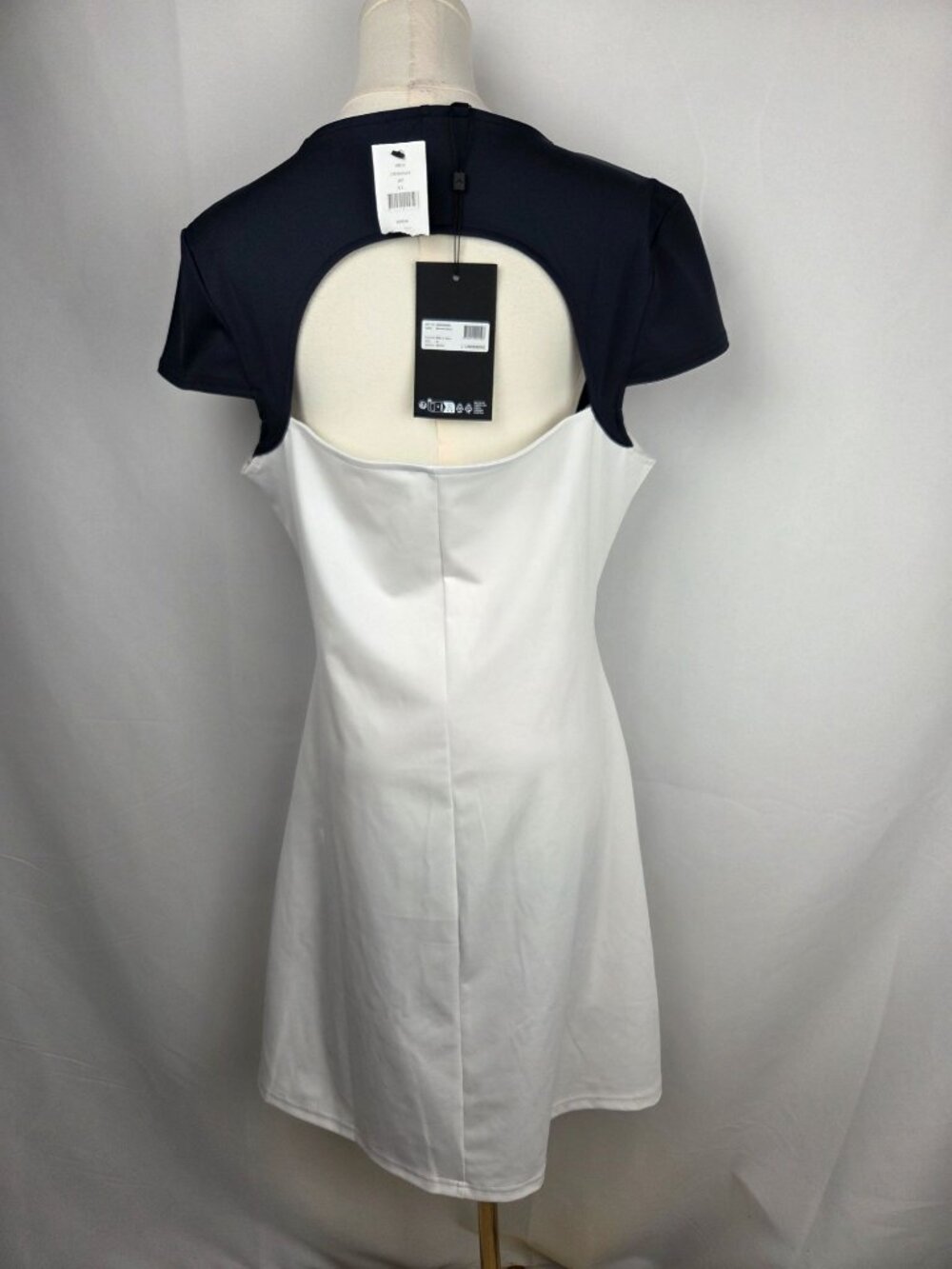 J.Lindeberg Maxime Dress Navy XL‎ Sport Jersey 4way Stretch Golf Tennis NWT - Picture 6 of 14